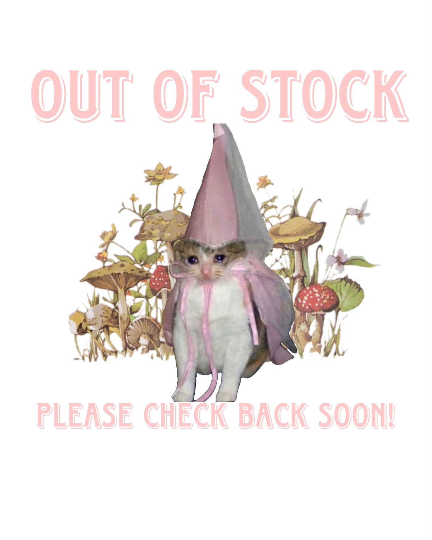 These items are currently sold out but don’t worry; they’ll be back soon!