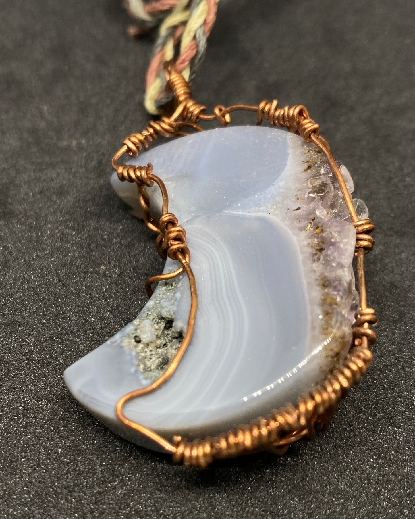 Crescent Moon Tree of Life Pendant